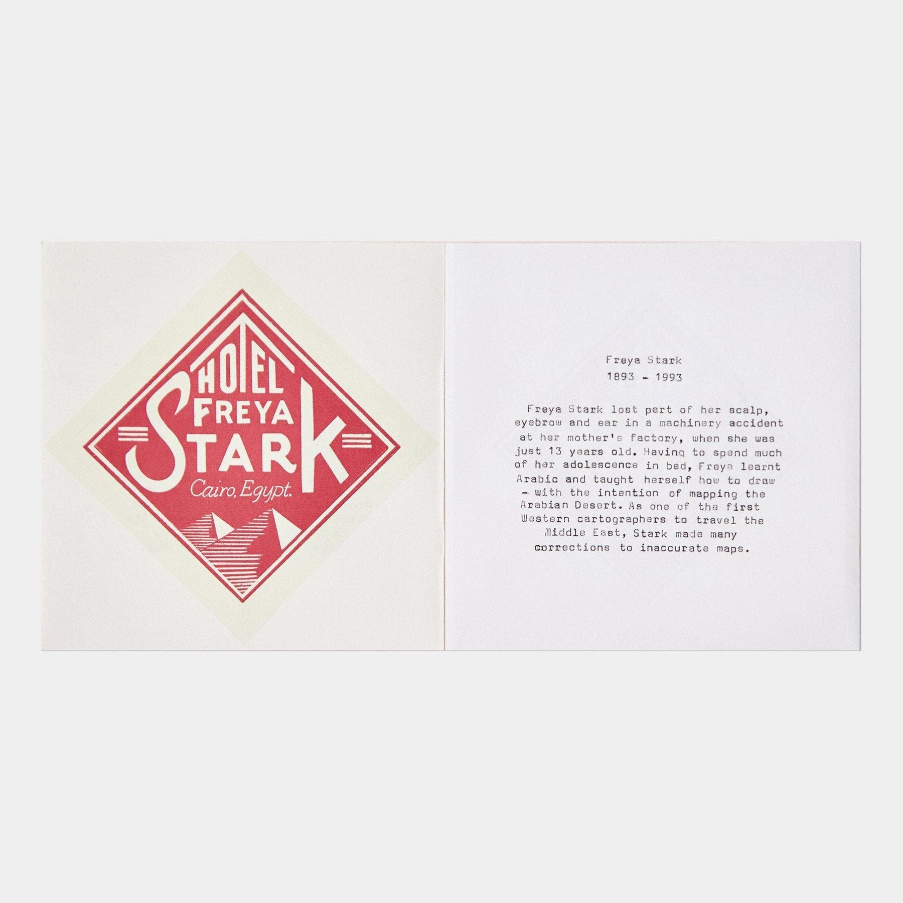 Annie Atkins - Trailblazer Travel Stickers Accessories Steamline Luggage