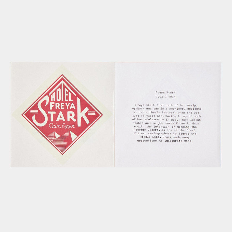 Annie Atkins - Trailblazer Travel Stickers Accessories Steamline Luggage