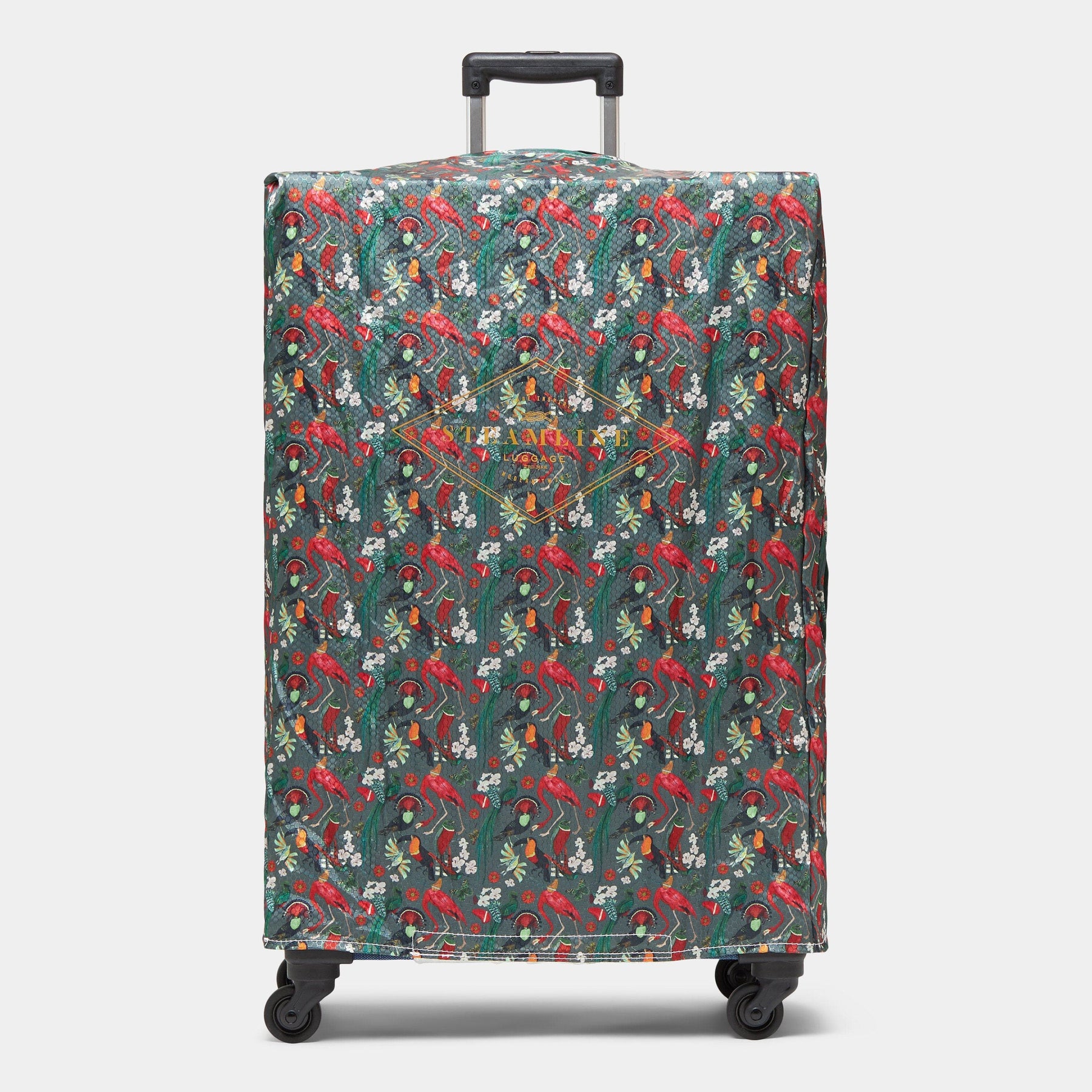 The Olive Birds Protective Cover - Spinner Size Protective Cover Steamline Luggage