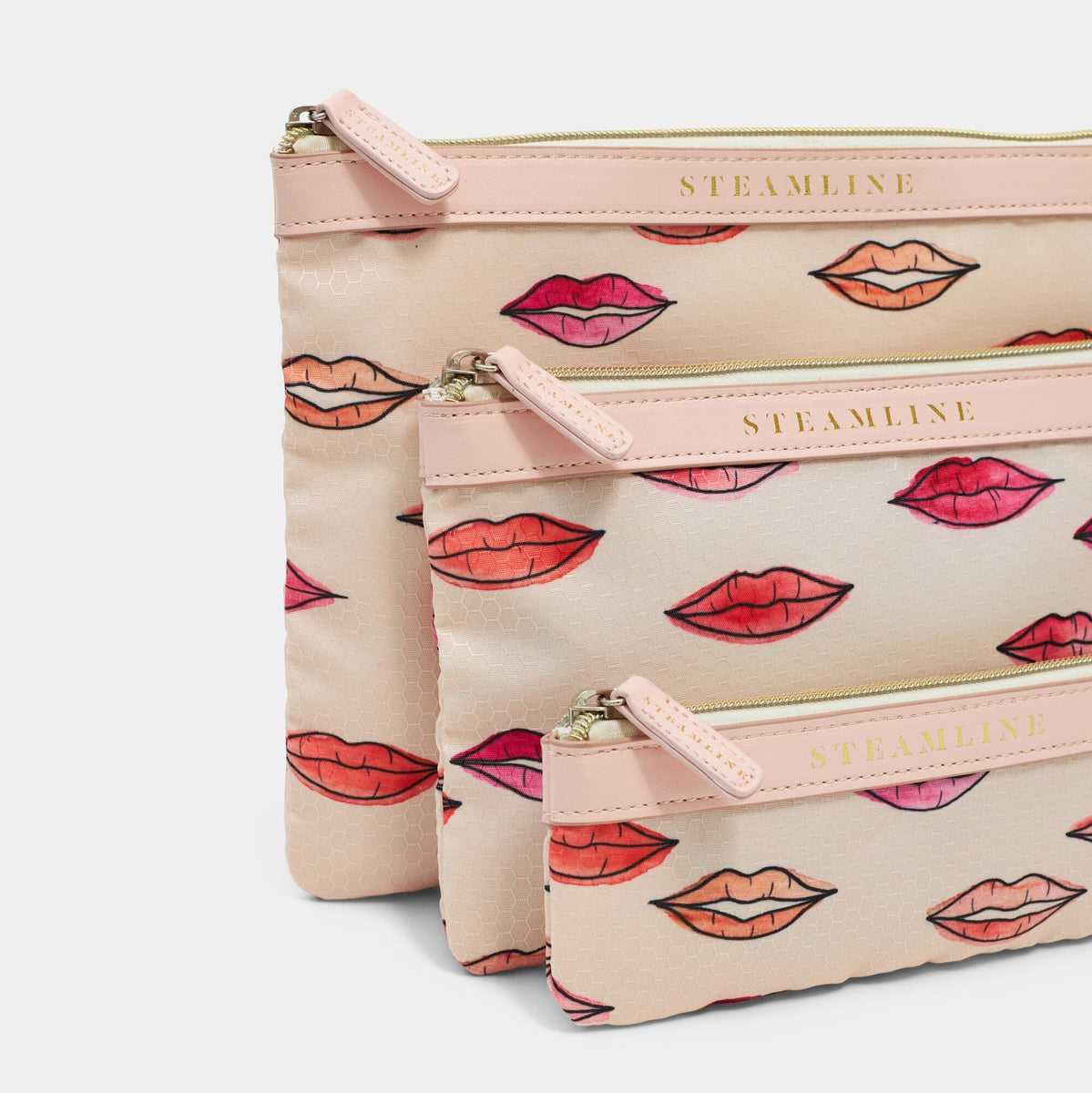 The Lip Print - Cosmetic Case Set
