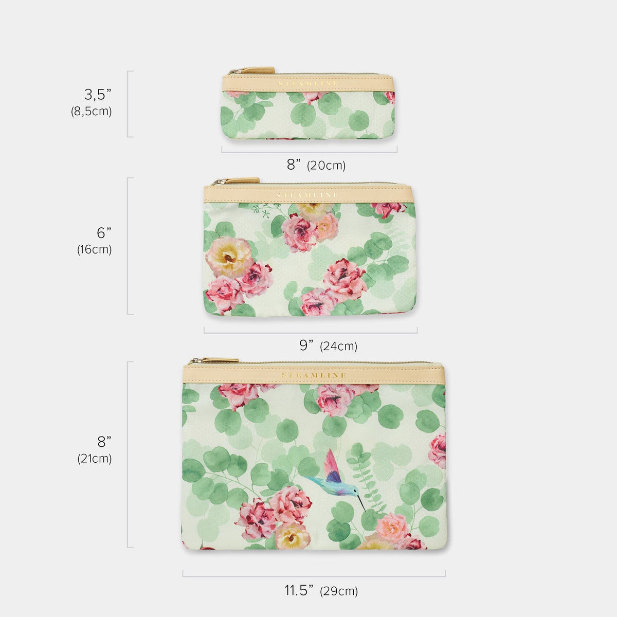 The Floral - Cosmetic Case Set