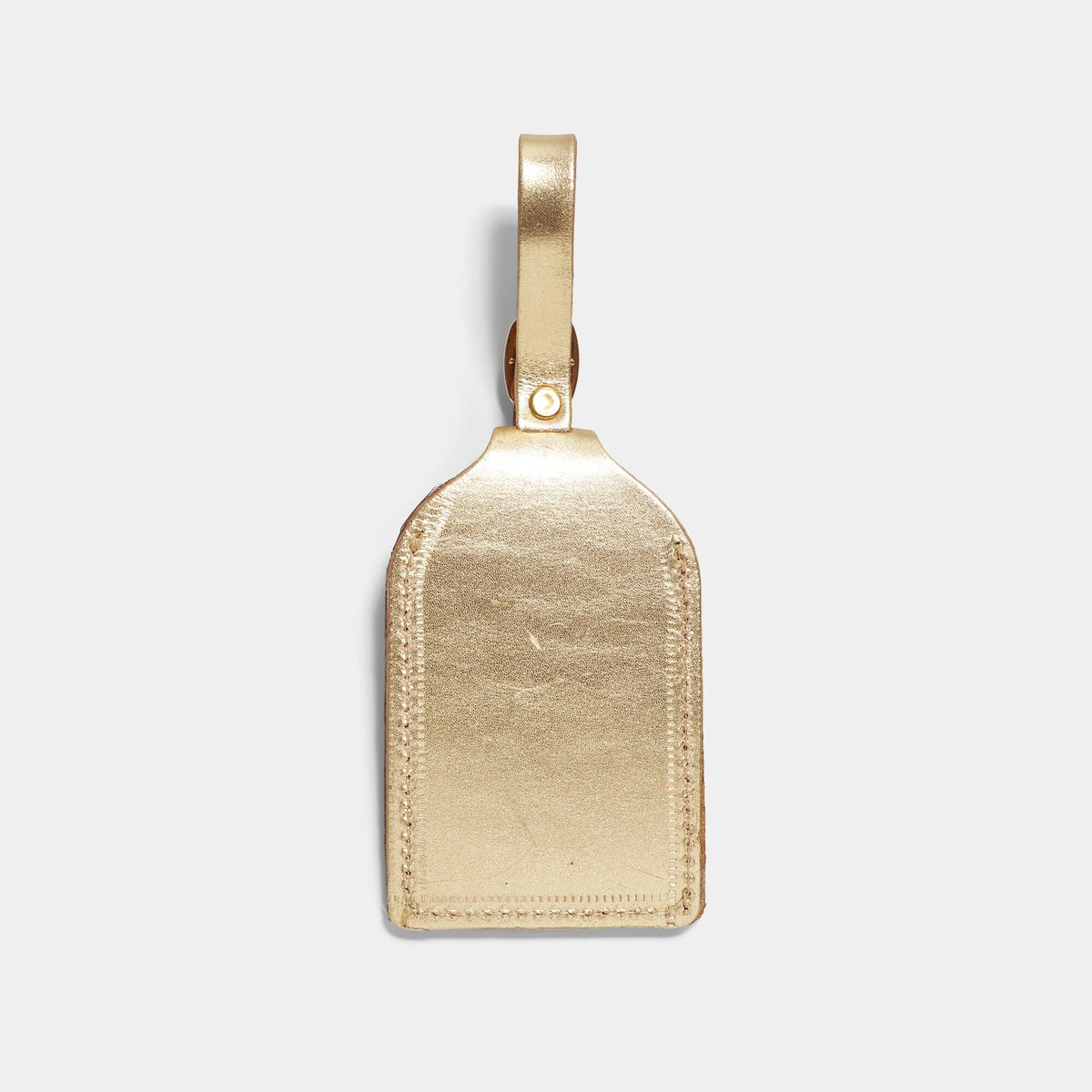 Golden Leather - Luggage Tag