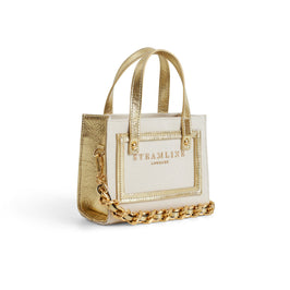 The Navigator - Gold Micro Tote