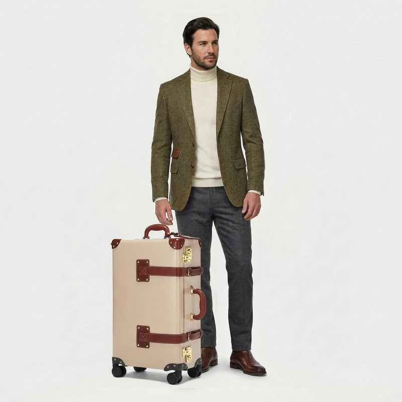 The Diplomat - Cream Stowaway Spinner