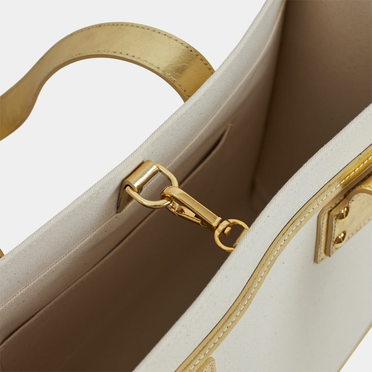 The Navigator - Gold Tote