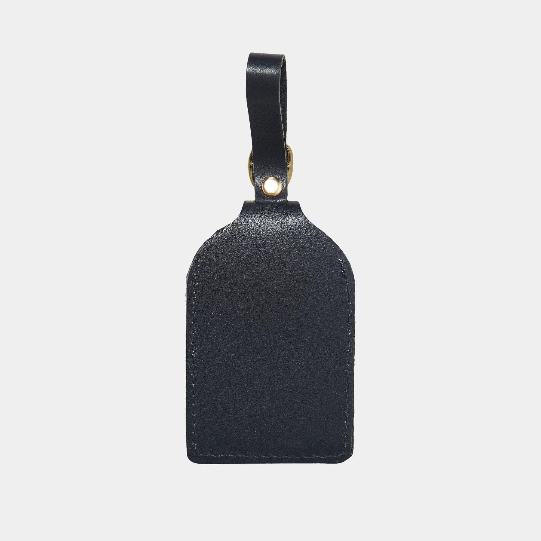 Navy Leather - Luggage Tag Accessories Steamline Luggage 