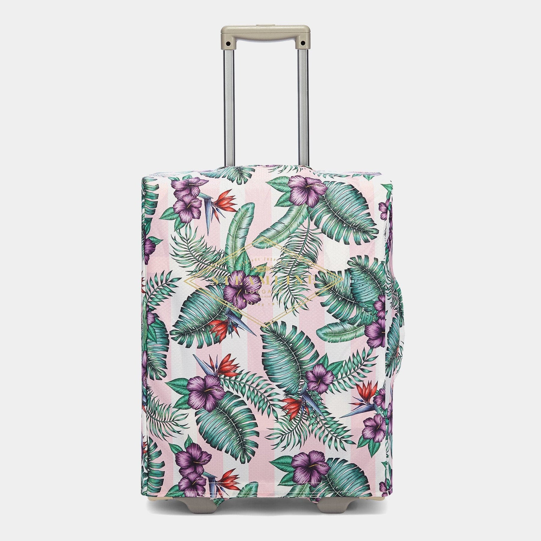 The Botanist Protective Cover - Carryon Size Protective Cover Steamline Luggage 