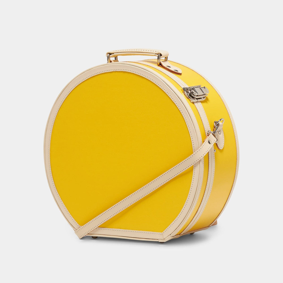 The Correspondent - Canary Yellow Hatbox Large