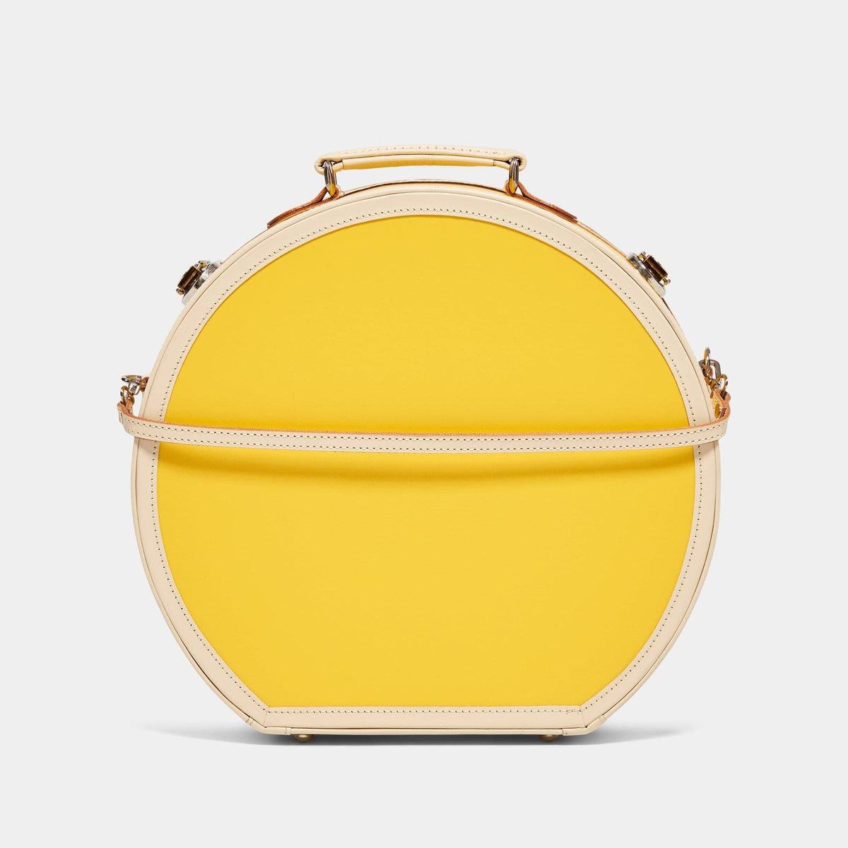 The Correspondent - Canary Yellow Hatbox Large