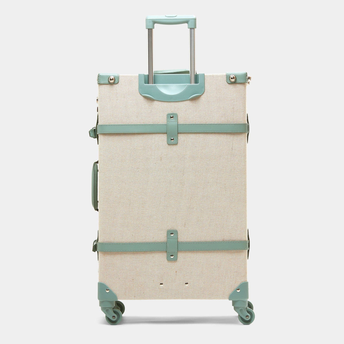 The Editor - Sea Green Check In Spinner Spinner Steamline Luggage 