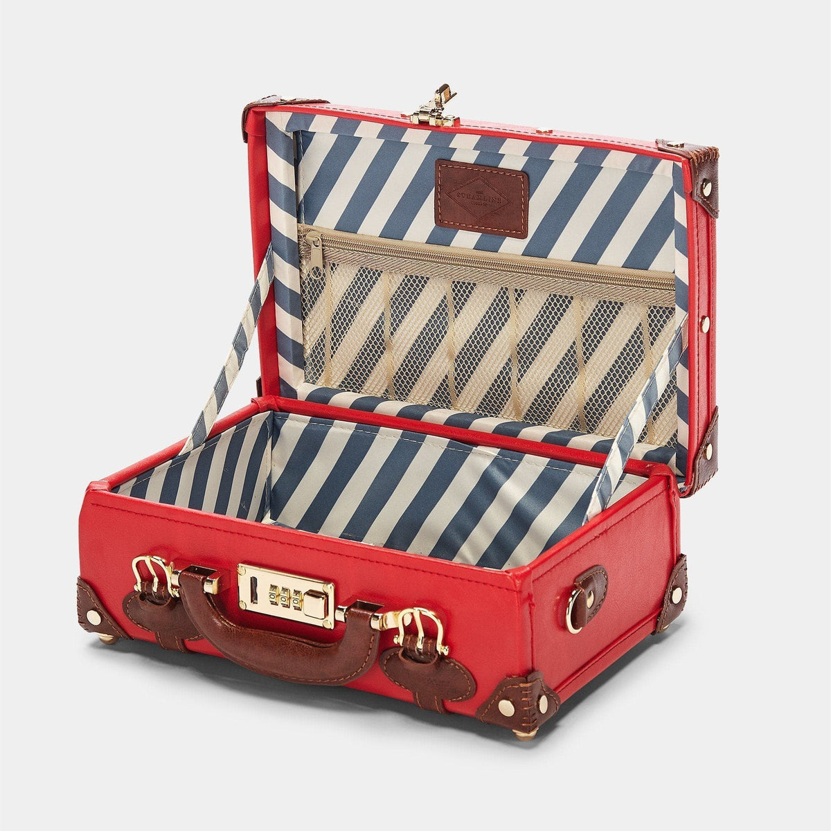 The Entrepreneur - Red Vanity Case Vanity Steamline Luggage 
